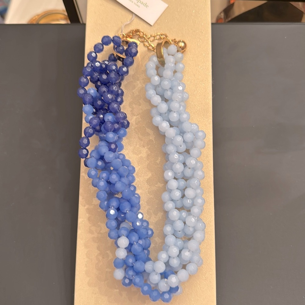 NWT! Kate Spade the bead goes on necklace. One size. Comes with jewelry bag.